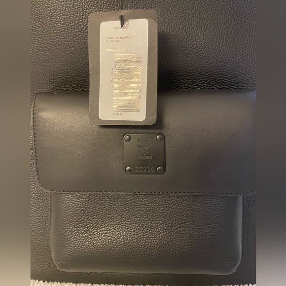 MCM Stark Medium Backpack NWT - Picture 4 of 17